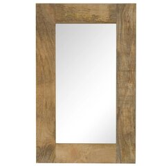 vidaXL spogulis, 50x80 cm, mango masīvkoks cena un informācija | Spoguļi | 220.lv