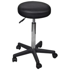 2 darba krēslu komplekts vidaX, melns цена и информация | Офисные кресла | 220.lv
