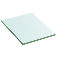 vidaXL stikla plauktu paneļi, 2 gab., 20x15 cm, caurspīdīgi цена и информация | Полки | 220.lv