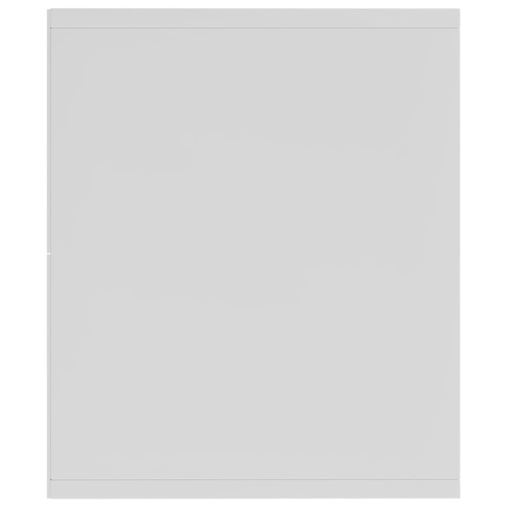 vidaXL grāmatu plaukts, 36x30x114 cm, balta skaidu plāksne cena un informācija | Plaukti | 220.lv