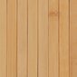 vidaXL istabas aizslietnis, bambuss, 250x165 cm, dabīgs cena un informācija | Aizslietņi | 220.lv