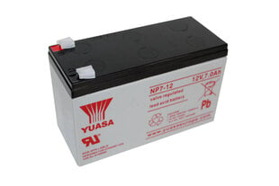Akumulators Yuasa 12 V 7 Ah rūpnieciskais NP7-12 cena un informācija | Yuasa Auto preces | 220.lv