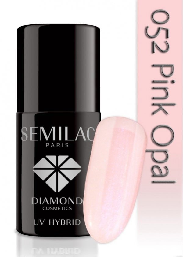 Gēlu nagu laka Semilac UV Hybrid 7 ml 043 Electric Pink , 052 Pink Opal cena un informācija | Nagu lakas, stiprinātāji | 220.lv