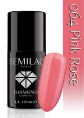 Gēlu nagu laka Semilac UV Hybrid 7 ml 043 Electric Pink , 064 Pink Rose cena un informācija | Nagu lakas, stiprinātāji | 220.lv