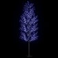 vidaXL Ziemassvētku koks, 1200 LED, zila gaisma, ķirsis, 400 cm цена и информация | Ziemassvētku dekorācijas | 220.lv