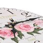 vidaXL vintāžas sienas pulkstenis, zieds, 30 cm cena un informācija | Pulksteņi | 220.lv