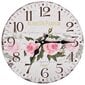 vidaXL vintāžas sienas pulkstenis, zieds, 30 cm cena un informācija | Pulksteņi | 220.lv