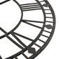 vidaXL vintāžas sienas pulkstenis, metāls, 60 cm, kvarca mehānisms цена и информация | Pulksteņi | 220.lv