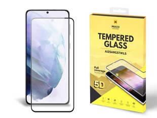Mocco Full Glue 5D Signature Edition Tempered Glass Защитное стекло для экрана Samsung Galaxy S21 Plus Черное цена и информация | Защитные пленки для телефонов | 220.lv