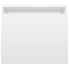 vidaXL kafijas galdiņu komplekts, balts, 100x48x40 cm, skaidu plāksne цена и информация | Журнальные столики | 220.lv