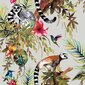 DUTCH WALLCOVERINGS tapete, lemura apdruka, sudraba krāsa cena un informācija | Tapetes | 220.lv