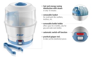 Reer стерилизатор бутылок VapoMat цена и информация | Стерилизаторы и подогреватели для бутылочек | 220.lv