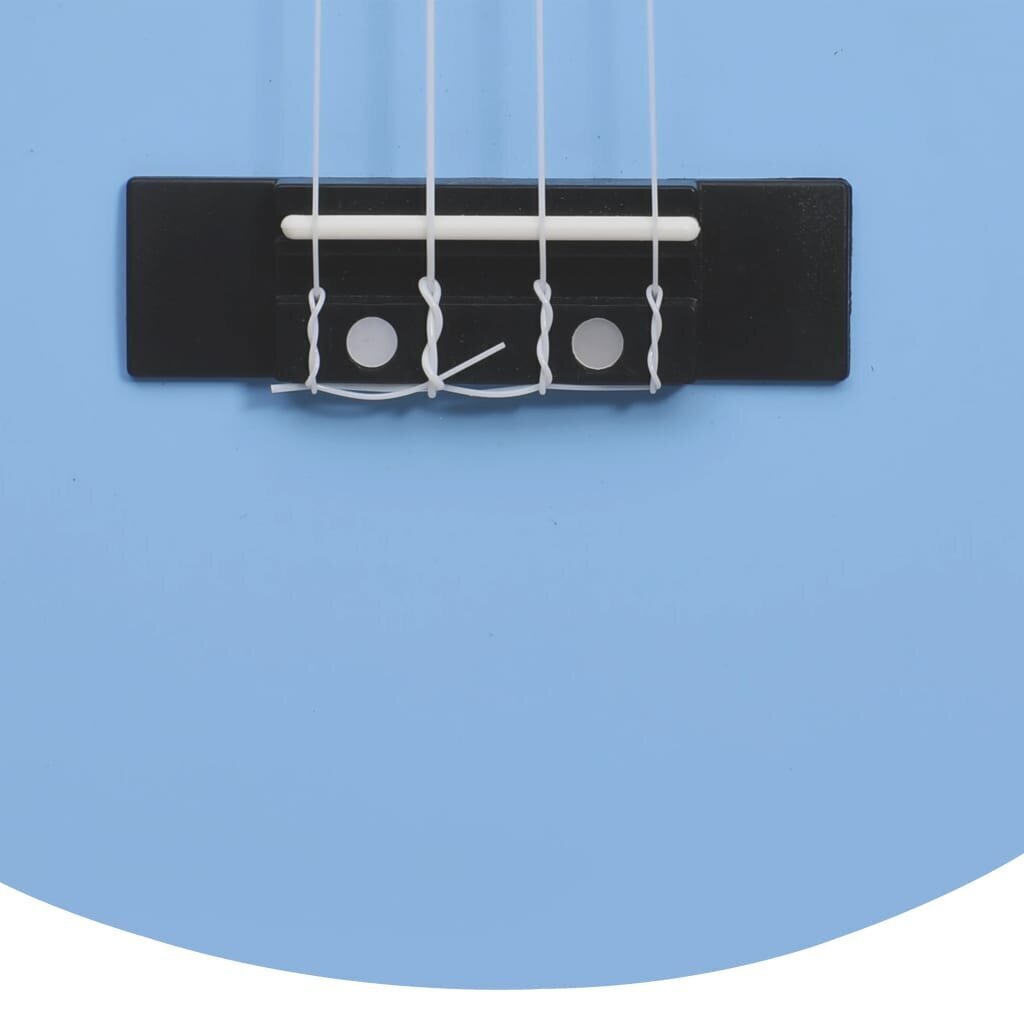 vidaXL soprāna bērnu ukulele ar somu, zilgana, 21" цена и информация | Ģitāras | 220.lv