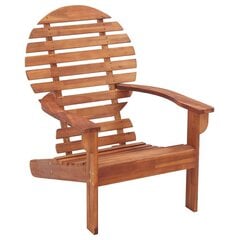vidaXL Andirondaka krēsls, akācijas masīvkoks cena un informācija | Dārza krēsli | 220.lv