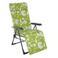 Saliekamais krēsls-zvilnis Patio Bilbao Plus A088-12PB, zaļš cena un informācija | Dārza krēsli | 220.lv