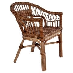 Садовое кресло, коричневый цена и информация | Садовые стулья, кресла, пуфы | 220.lv