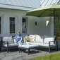 Madison dārza dīvānu komplekta pārklājs, 270x210x90 cm, labā puse cena un informācija | Krēslu paliktņi | 220.lv