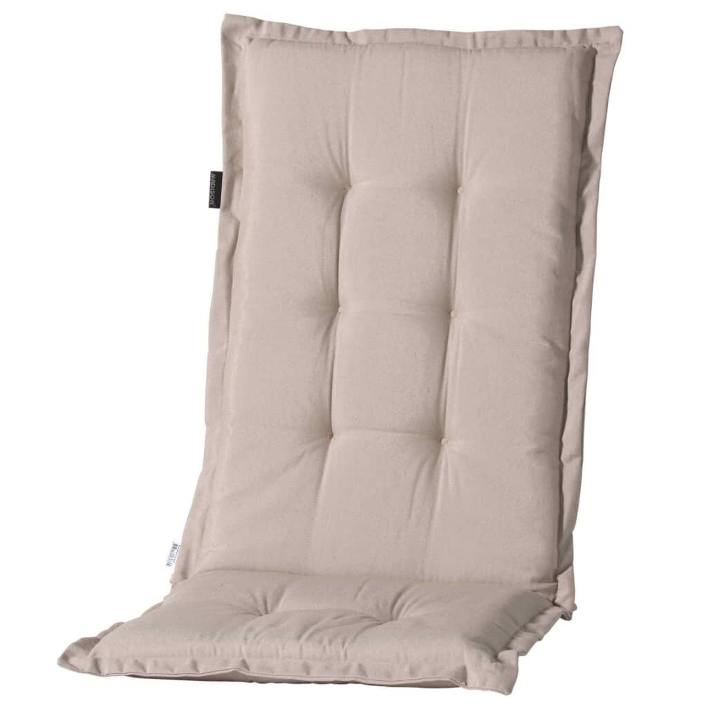 Madison atzveltnes krēsla matracis, Panama, gaiši bēšs, 123x50 cm cena un informācija | Krēslu paliktņi | 220.lv