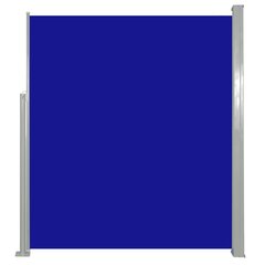vidaXL izvelkama sānu markīze, 160 x 500 cm, zila cena un informācija | Saulessargi, markīzes un statīvi | 220.lv