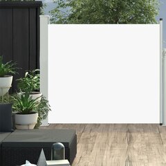 vidaXL izvelkama sānu markīze, krēmkrāsa, 100x300 cm цена и информация | Зонты, маркизы, стойки | 220.lv