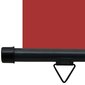 vidaXL balkona sānu markīze, sarkana, 160x250 cm цена и информация | Saulessargi, markīzes un statīvi | 220.lv