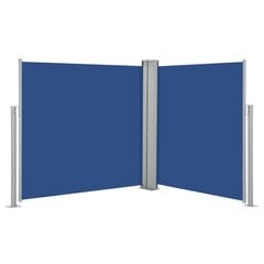 vidaXL izvelkams sānu aizslietnis, zils, 100x600 cm cena un informācija | Saulessargi, markīzes un statīvi | 220.lv