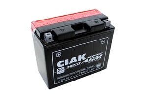 Аккумулятор CIAK YT12B-BS 10Ah 12V цена и информация | Мото аккумуляторы | 220.lv