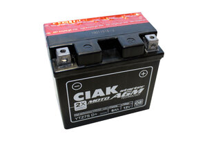 Akumulators CIAK YTZ7S 6 Ah 12 V cena un informācija | Moto akumulatori | 220.lv