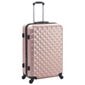 vidaXL cieto koferu komplekts, 3 gab., ABS, zeltaini rozā цена и информация | Koferi, ceļojumu somas | 220.lv