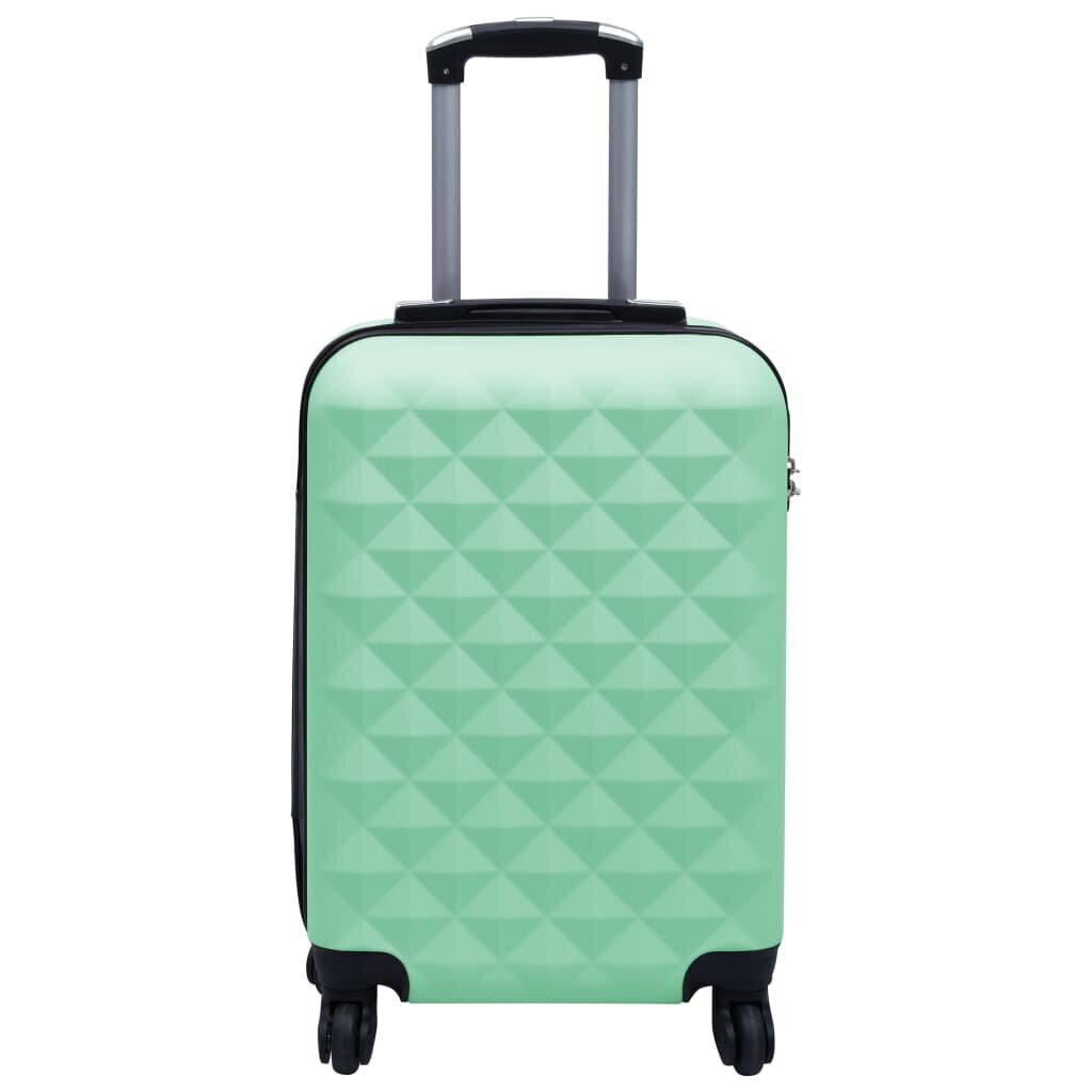 vidaXL cieto koferu komplekts, 2 gab., ABS, piparmētru zaļi cena un informācija | Koferi, ceļojumu somas | 220.lv