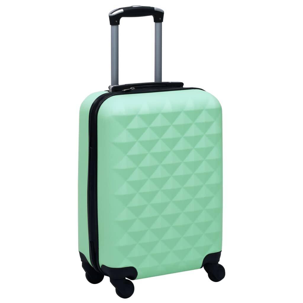 vidaXL cieto koferu komplekts, 2 gab., ABS, piparmētru zaļi цена и информация | Koferi, ceļojumu somas | 220.lv