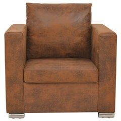 Кресло, ткань ,коричневое цена и информация | Кресла в гостиную | 220.lv