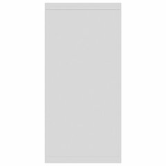 vidaXL kumode, 88x30x65 cm, kokskaidu plātne, balta цена и информация | Шкафчики в гостиную | 220.lv