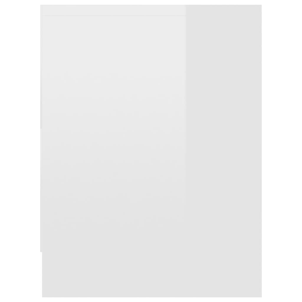 vidaXL naktsskapīši, 2 gab., balti, 40x30x40 cm, skaidu plāksne cena un informācija | Naktsskapīši | 220.lv