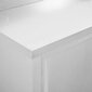vidaXL darba galdi ar bīdāmām durvīm, 2 gab., 200x50x95 cm, tērauds цена и информация | Virtuves skapīši | 220.lv