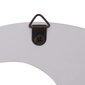 vidaXL sienas drēbju pakaramais WELCOME, balts, 74x29,5 cm cena un informācija | Drēbju pakaramie | 220.lv