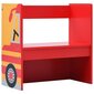vidaXL 3-daļīgs bērnu galda un krēslu komplekts, ugunsdzēsēju mašīna цена и информация | Bērnu krēsliņi un bērnu galdiņi | 220.lv
