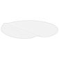 vidaXL galda aizsargsegums, matēts, Ø60 cm, 2 mm, PVC цена и информация | Galdauti, salvetes | 220.lv