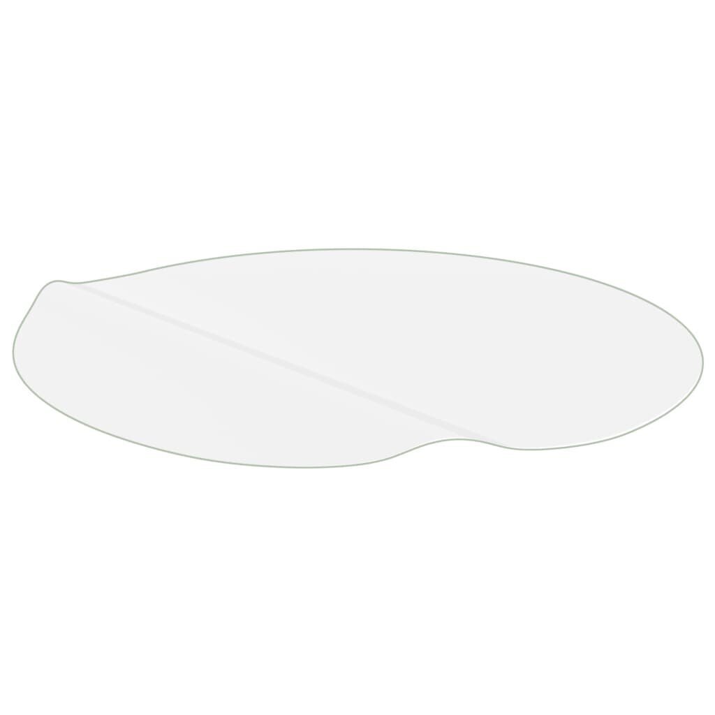 vidaXL galda aizsargsegums, matēts, Ø70 cm, 2 mm, PVC цена и информация | Galdauti, salvetes | 220.lv
