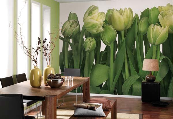 Foto tapetes Tulips цена и информация | Fototapetes | 220.lv