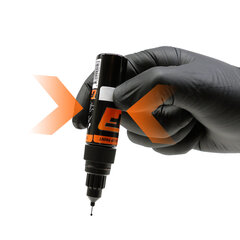 CHRYSLER AXR - BRILLIANT BLACK Карандаш-корректор для устранения царапин 15 ml цена и информация | Автомобильная краска | 220.lv