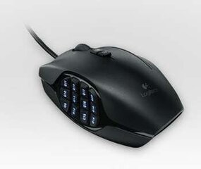 Мышь Logitech G600 MMO, черная цена и информация | Мыши | 220.lv