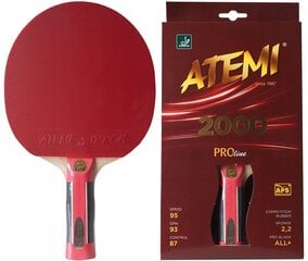 Galda tenisa rakete Atemi 2000 cena un informācija | Galda tenisa raketes, somas un komplekti | 220.lv