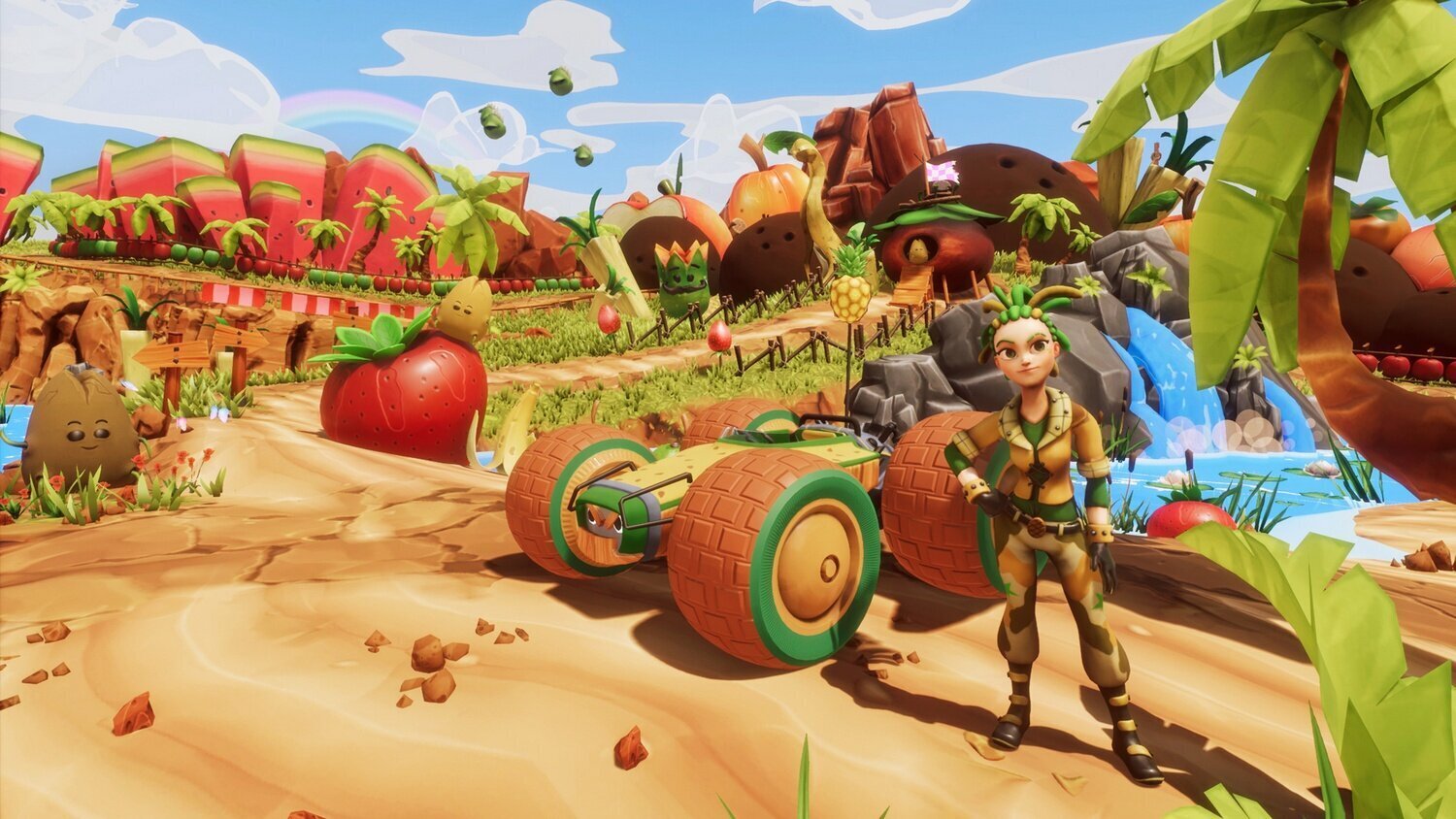 SWITCH All-Star Fruit Racing - Digital Download цена и информация | Datorspēles | 220.lv