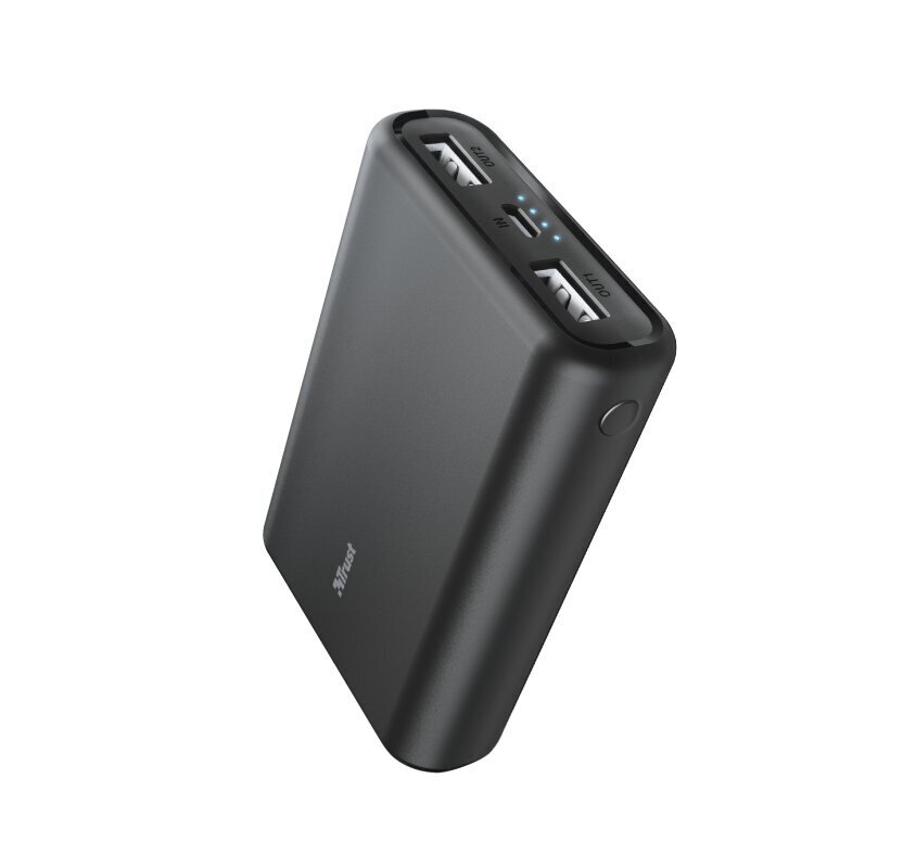 Trust Pacto Pocket-size Powerbank, 10000 mAh цена и информация | Lādētāji-akumulatori (Power bank) | 220.lv