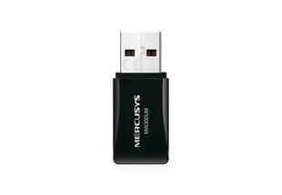 Bezvadu USB adapteris Mercusys MW300UM cena un informācija | Mercusys Datortehnika | 220.lv