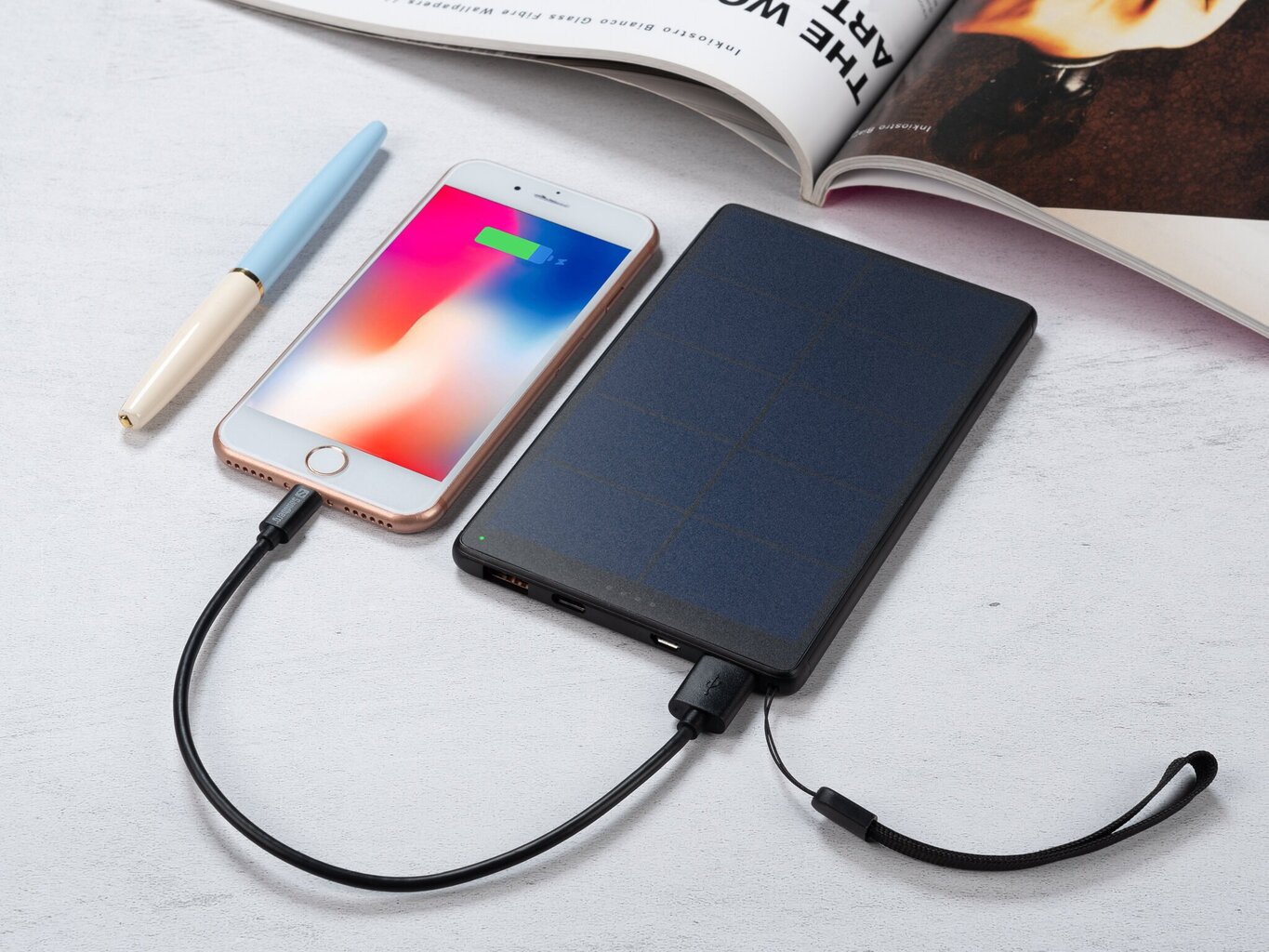 Sandberg Urban Solar Powerbank, 10000 mAh cena un informācija | Lādētāji-akumulatori (Power bank) | 220.lv