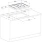 Hotpoint PCN 640T(AN) GH R /HA цена и информация | Plīts virsmas | 220.lv