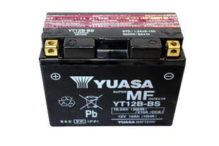 Akumulators motociklam Yuasa 12 V 10 Ah YT12-BS cena un informācija | Yuasa Auto preces | 220.lv