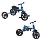 Daudzfunkcionāls trīsritenis Yvolution Strolly Bike, grey/blue, 101168 cena un informācija | Trīsriteņi | 220.lv